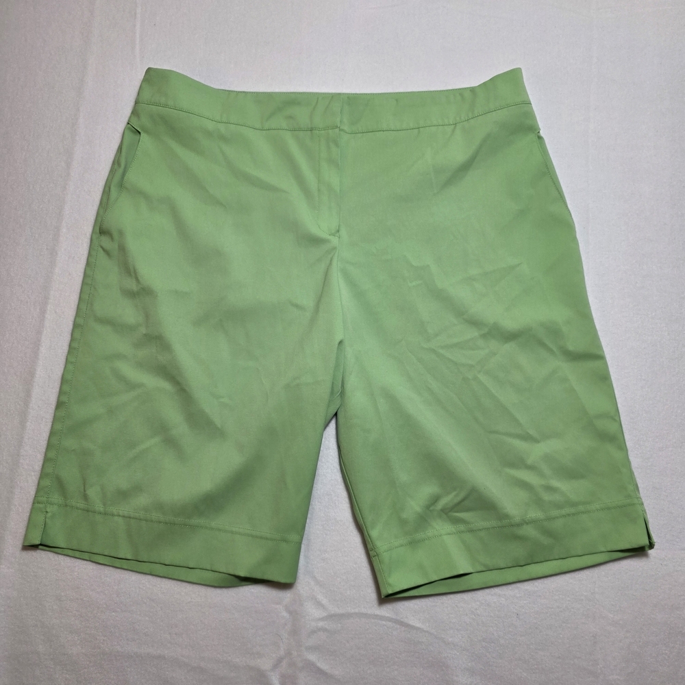 Tail Green Bermuda Shorts‎ Lightweight Cotton Blend